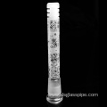 14 Inches Beaker Bottom with Geometric Ice Pinch Glass Smoking Water Pipe Wholesales